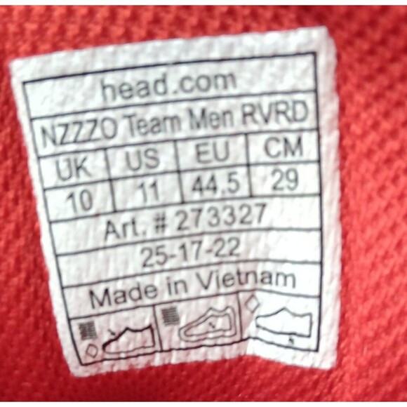 HEAD Nitro Team Tennis Shoes Men's Size 11 Anthracite Opal - Picture 9 of 9